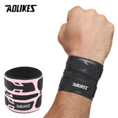 AOLIKES 1PCS Βραχίονας καρπού, εξαιρετικά λεπτοί ιμάντες καρπού συμπίεσης Υποστήριξη καρπού για διαστρέμματα τενοντίτιδας σε προπόνηση άρσης βαρών