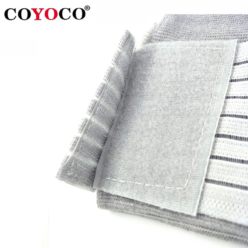 Сива спортна херметизираща превръзка Скоба за китката Протектор за дланта Лента за китка COYOCO Професионални ленти за китки Поддръжка на китката