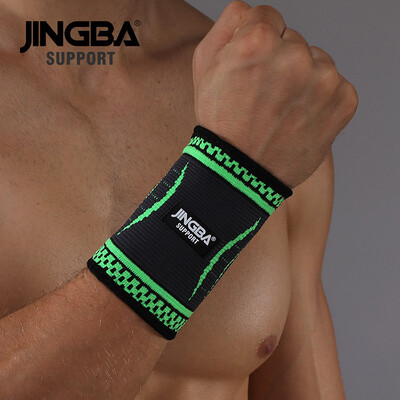 JINGBA SUPPORT 1 ΤΕΜ. Nylon Wristband Support Fitness Επίδεσμος Υποστήριξη καρπού Προστατευτικός εξοπλισμός ανδρικό λουράκι για τένις Badminton