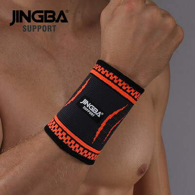 JINGBA SUPPORT 1 ΤΕΜ. Nylon Wristband Support Fitness Επίδεσμος Υποστήριξη καρπού Προστατευτικός εξοπλισμός ανδρικό λουράκι για τένις Badminton