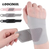 LOOGDEEL 1Pcs Εξαιρετικά λεπτό αναπνεύσιμο προστατευτικό καρπού Fitness Sports wrap Προστασία πίεσης Καρποί Καρποί Διάστρεμμα θήκης τένοντα
