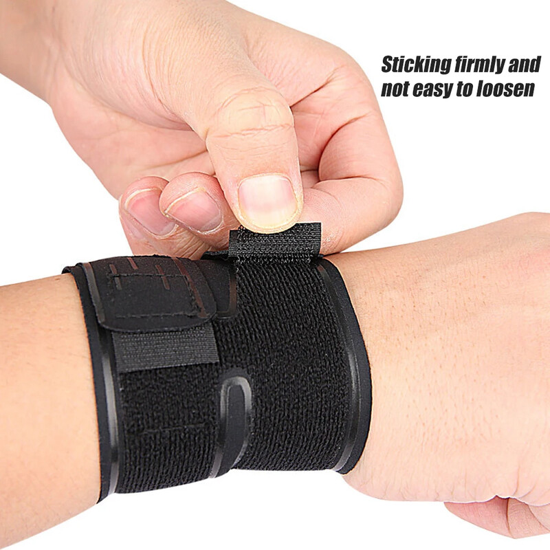 Ортеза за китка за карпален тунел, регулируема ултра тънка компресионна опора за китка за тендинит и артрит Каишки за китка Облекчаване на болката
