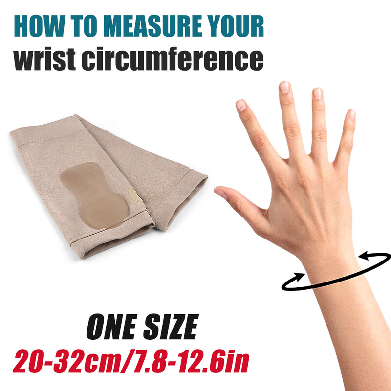 Професионална спортна компресионна скоба за ръка за китка за синдром на карпалния тунел, болка/напрежение в китката, умора и артрит