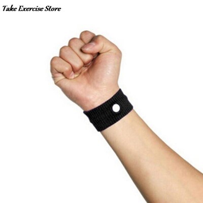 1Pc Morning Sickness Wrist Band Anti Nausea Car Van Sea Plane Βραχιόλι ταξιδιού κατά της αδιαθεσίας λουράκι Βάρκες ζεστό