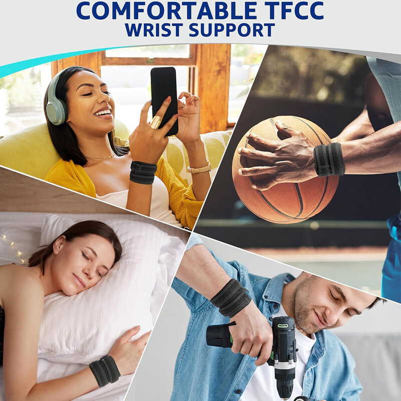 1 kom. Steznica za zapešće, kompaktna narukvica, kompresijska traka, potpora za vježbanje, tenis, dizanje utega, tendonitis, karpalno ublažavanje bolova