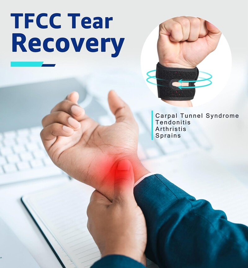 1 kom. Steznica za zapešće, kompaktna narukvica, kompresijska traka, potpora za vježbanje, tenis, dizanje utega, tendonitis, karpalno ublažavanje bolova