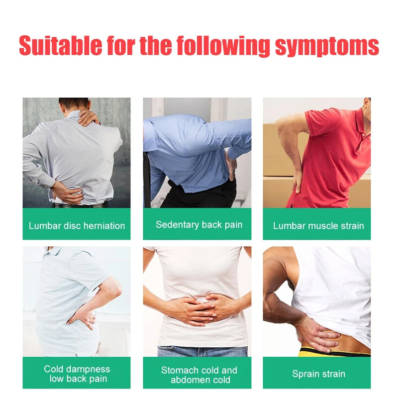 1 БР. Самонагряващ се магнитен кръст на гърба, топлинен магнитен поддържащ колан за кръста за облекчаване на болката в долната част на гърба и лумбалната опора