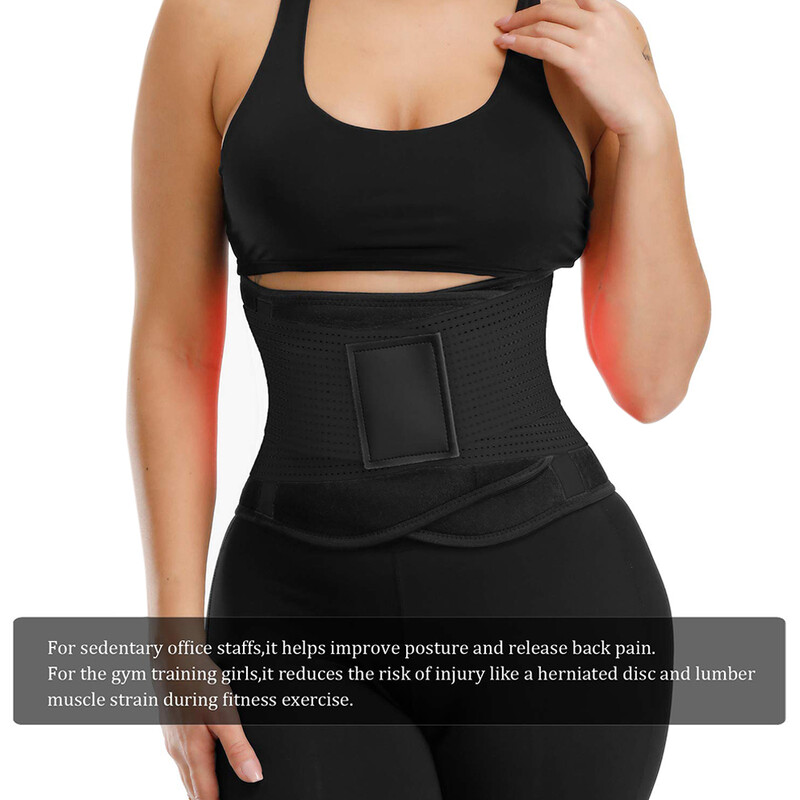 Sports Shaper Унисекс Waist Trainer Corset Body Shaper Slimming Girdle Belt Упражнения Тренировка във фитнеса Корсет Underbust Control Shaper