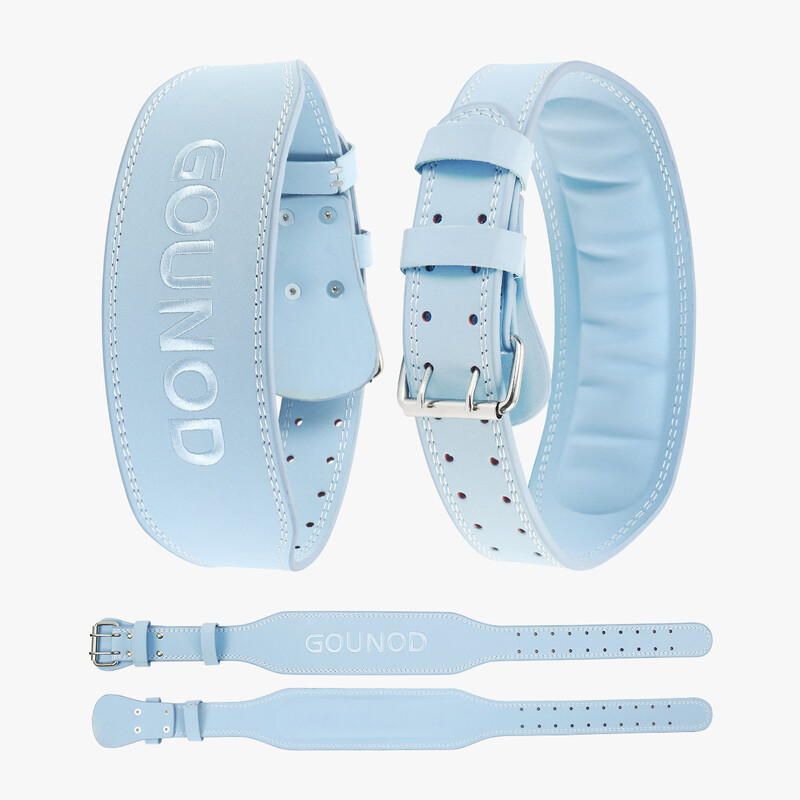 Matt PU Спортен колан Фитнес клек Мъртва тяга Колан за вдигане на тежести Фитнес защита