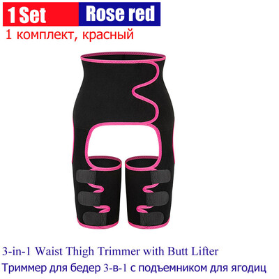 MTATMT Sweat Waist Trimmer Thigh Trimmer για Γυναικεία Προπόνηση Γυμναστικής Γυμναστικής Ζώνη Shapewear 3 σε 1 ρυθμιζόμενη ζώνη