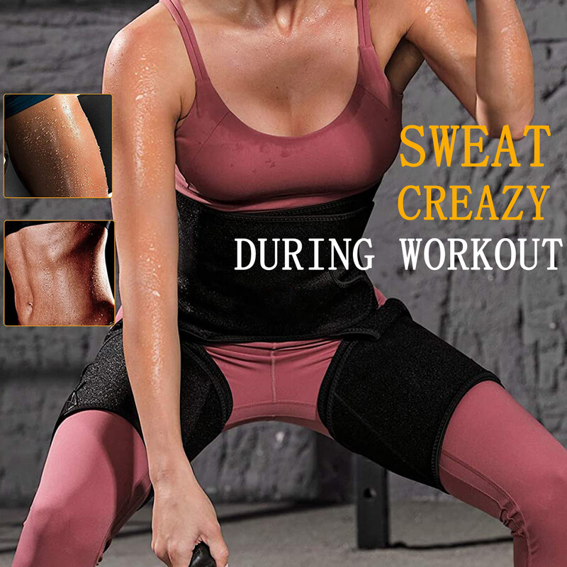 Waist Trainer е подходящ за дамски три в едно подстригване на талията и бедрата и обучение за отслабване Повдигане на бедрата Колан за подстригване