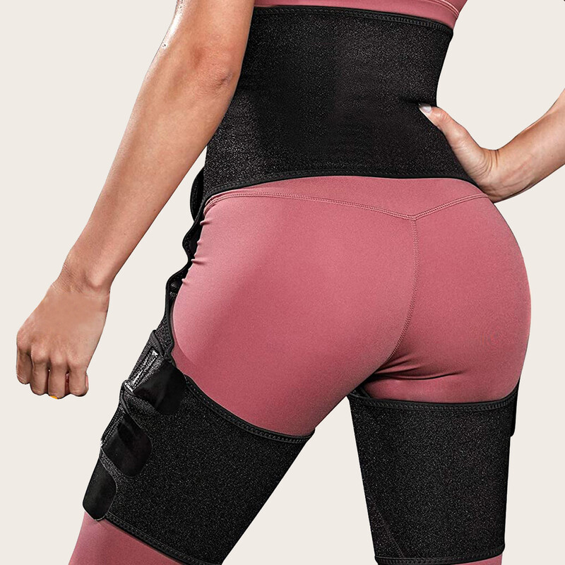 Waist Trainer е подходящ за дамски три в едно подстригване на талията и бедрата и обучение за отслабване Повдигане на бедрата Колан за подстригване