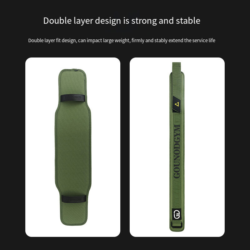 GOUNOD Fitness EVA колан Мъртва тяга Клек Вдигане на тежести Тренировъчен корсет Тренировка с висока интензивност Предпазител за талия