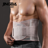 JINGBA SUPPORT Ορθοπεδική ζώνη στήριξης πλάτης κορσέ ανδρική ζώνη στήριξης πλάτης Fajas Lumbares Ortopedicas Ζώνη στήριξης σπονδυλικής στήλης προστασίας