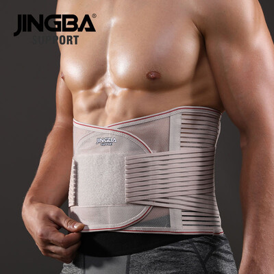 JINGBA SUPPORT Ορθοπεδική ζώνη στήριξης πλάτης κορσέ ανδρική ζώνη στήριξης πλάτης Fajas Lumbares Ortopedicas Ζώνη στήριξης σπονδυλικής στήλης προστασίας