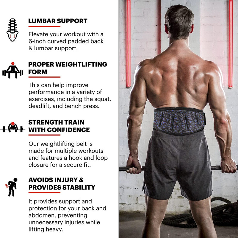 1 бр. Колан за вдигане на тежести за мъже, жени Колан за тежести за тренировка на фитнес оборудване Колан за спортисти CrossFit, Powerlifitng, Клек