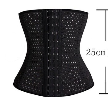 Corset Women Waist Trainer Body Shaper Cincher Shapewear Plus Size Tummy Control Γιλέκο με φερμουάρ Στήριξη μέσης Αθλητική ζώνη γυμναστικής