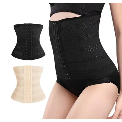 Korzet Ženski trener za struk Body Shaper Cincher Shapewear Velika veličina za kontrolu trbuščića Prsluk s patentnim zatvaračem Potpora za struk Fitness Sportski pojas