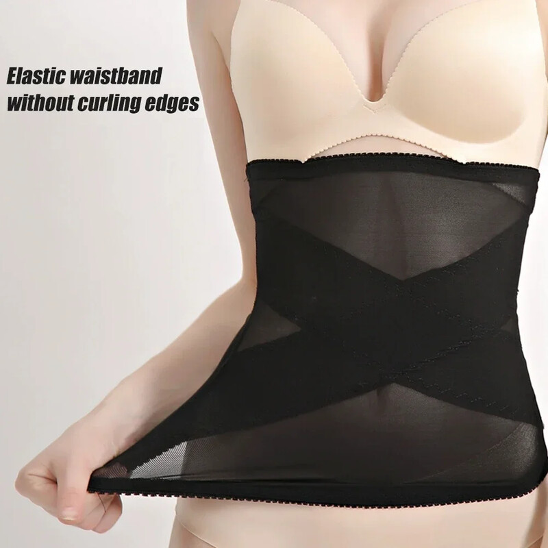 XQQMXX 1 бр. Женски треньор за талия Оформящо облекло Tummy Control Waist Cincher Спортен колан Body Shaper Колан за възстановяване след раждане