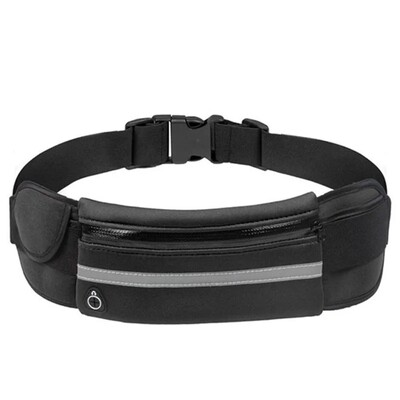 Λεπτή αθλητική ζώνη τρεξίματος Fanny Pack Αδιάβροχες τσέπες Wasit Pack για ποδηλασία πεζοπορίας για υπαίθρια Stretch αθλητική ζώνη για τρέξιμο Unisex