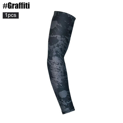 1 Buc Maneci Protectie UV Soare pentru Femei Barbati Tineret - Tatuaj Maneca Acoperire Brate - UPF 50 Sport Compresie Maneca de racire