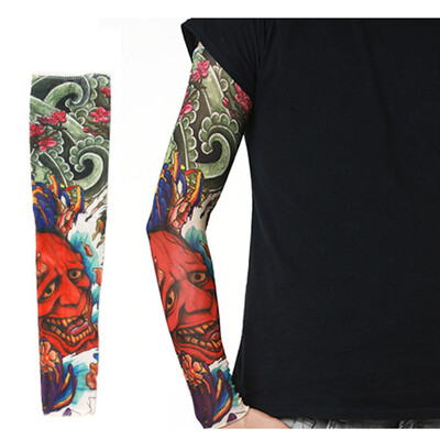 Tatuiruotės aušinimo rankovių dangtelis vyrams ir moterims, 3D tatuiruotės rankovės, krepšinis, golfo sportas, UV apsauga nuo saulės vasaros rankų šildytuvai