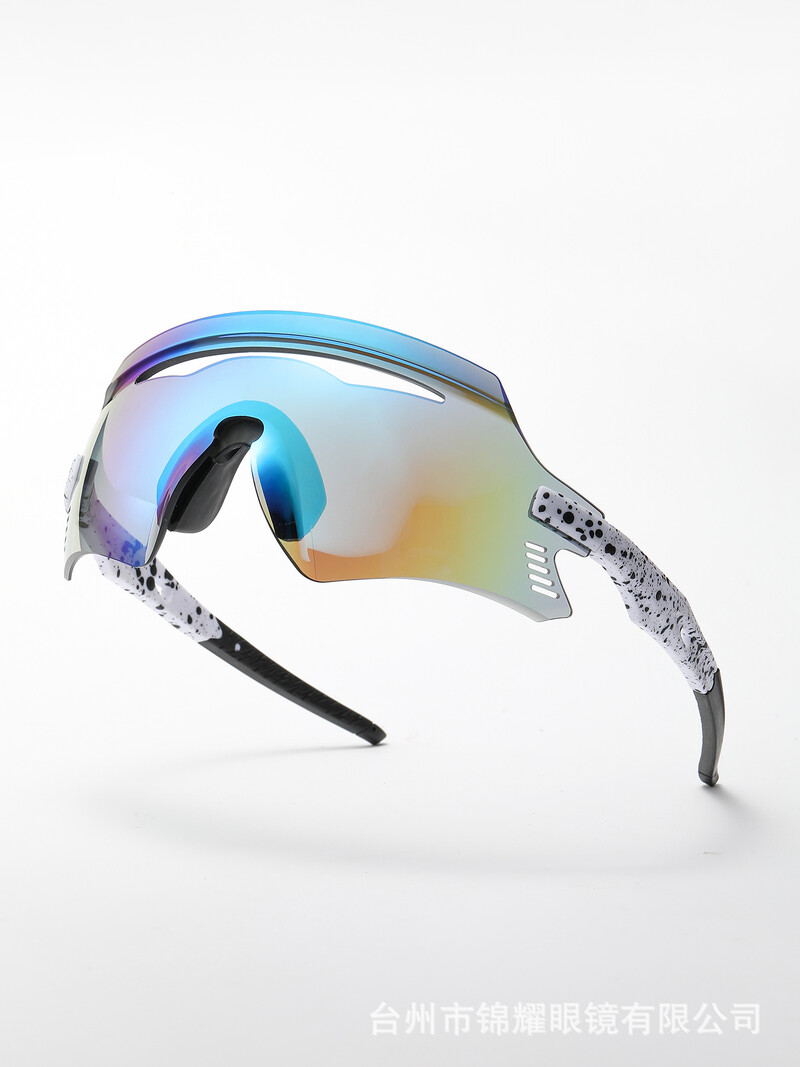 Трансгранични открити велосипедни очила "всичко в едно" планинско катерене анти-UV цветни пътни велосипедни ветроустойчиви очила