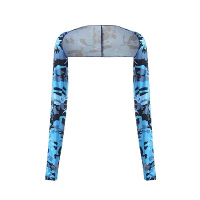 Εξαιρετικά λεπτό σάλι Μανίκια μπράτσας Ice Silk Cooling Μακρά Γάντια Αναπνεύσιμη Αντιηλιακή Προστασία Αντι UV Κάλυμμα χεριών Θερμότερο άθλημα γκολφ εξωτερικού χώρου
