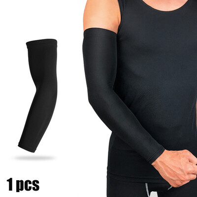 1 PC Cooling Sports Hand sleeve Compression Basketball Cycling Armer Warmer Running UV Protection Unisex Volleyball Sunscreen Band