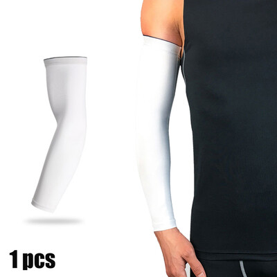 1 PC Cooling Sports Hand sleeve Compression Basketball Cycling Armer Warmer Running UV Protection Unisex Volleyball Sunscreen Band