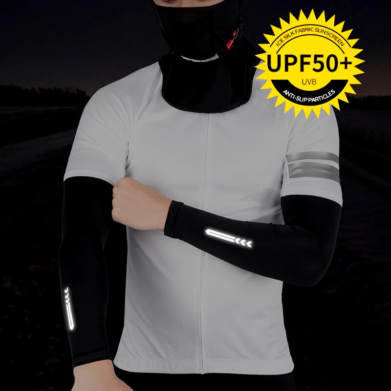 UV слънцезащитни охлаждащи ръкави за ръце за мъже, жени, компресионен охлаждащ атлетичен спортен ръкав за футбол, голф и волейбол
