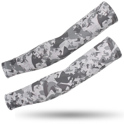 Στρατιωτικά Tactical Army Camouflage μανίκια βραχίονα για άνδρες Γυναικεία Cool Sun UV προστατευτικά μανίκια Υπαίθρια αθλητική μανσέτα Κάλυμμα βραχιόνων Θερμάνσεις