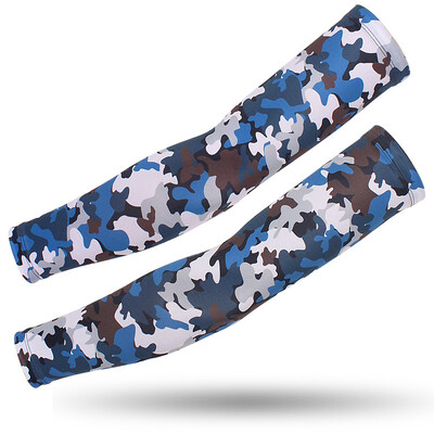 Στρατιωτικά Tactical Army Camouflage μανίκια βραχίονα για άνδρες Γυναικεία Cool Sun UV προστατευτικά μανίκια Υπαίθρια αθλητική μανσέτα Κάλυμμα βραχιόνων Θερμάνσεις