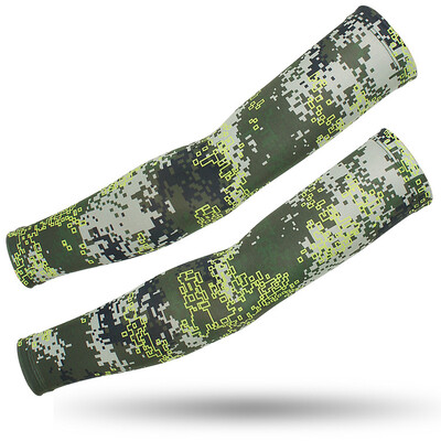 Στρατιωτικά Tactical Army Camouflage μανίκια βραχίονα για άνδρες Γυναικεία Cool Sun UV προστατευτικά μανίκια Υπαίθρια αθλητική μανσέτα Κάλυμμα βραχιόνων Θερμάνσεις