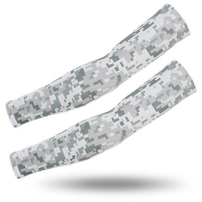 Στρατιωτικά Tactical Army Camouflage μανίκια βραχίονα για άνδρες Γυναικεία Cool Sun UV προστατευτικά μανίκια Υπαίθρια αθλητική μανσέτα Κάλυμμα βραχιόνων Θερμάνσεις