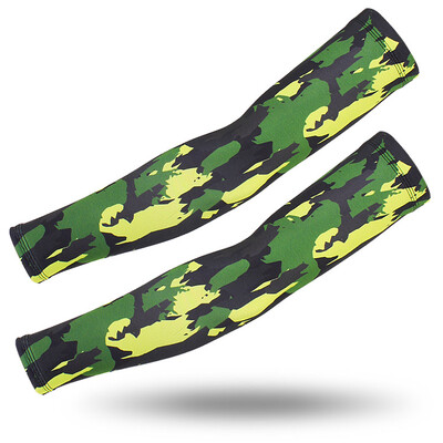 Στρατιωτικά Tactical Army Camouflage μανίκια βραχίονα για άνδρες Γυναικεία Cool Sun UV προστατευτικά μανίκια Υπαίθρια αθλητική μανσέτα Κάλυμμα βραχιόνων Θερμάνσεις