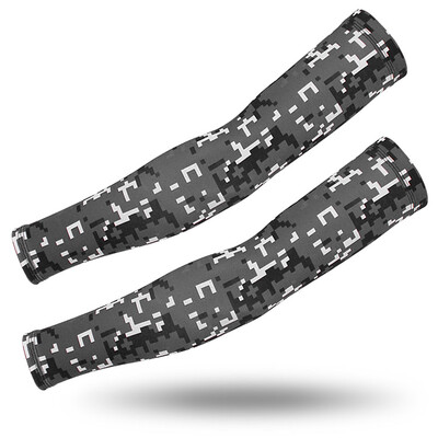 Στρατιωτικά Tactical Army Camouflage μανίκια βραχίονα για άνδρες Γυναικεία Cool Sun UV προστατευτικά μανίκια Υπαίθρια αθλητική μανσέτα Κάλυμμα βραχιόνων Θερμάνσεις