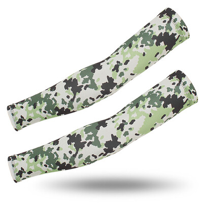 Στρατιωτικά Tactical Army Camouflage μανίκια βραχίονα για άνδρες Γυναικεία Cool Sun UV προστατευτικά μανίκια Υπαίθρια αθλητική μανσέτα Κάλυμμα βραχιόνων Θερμάνσεις