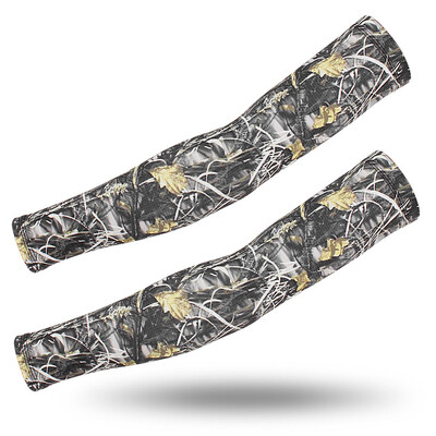 Στρατιωτικά Tactical Army Camouflage μανίκια βραχίονα για άνδρες Γυναικεία Cool Sun UV προστατευτικά μανίκια Υπαίθρια αθλητική μανσέτα Κάλυμμα βραχιόνων Θερμάνσεις