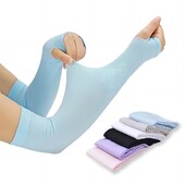 1 ζεύγος Ice Silk Αντηλιακά καλύμματα βραχιόνων Unisex Κάλυμμα αγκώνων Ποδηλασία σε εξωτερικό χώρο Τρέξιμο ψάρεμα Οδήγηση Cool Anti-UV μανίκια βραχιόνων