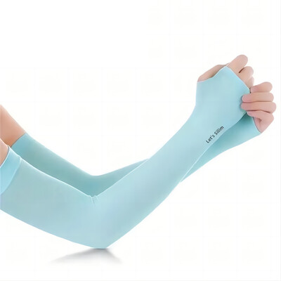 1 ζεύγος Ice Silk Αντηλιακά καλύμματα βραχιόνων Unisex Κάλυμμα αγκώνων Ποδηλασία σε εξωτερικό χώρο Τρέξιμο ψάρεμα Οδήγηση Cool Anti-UV μανίκια βραχιόνων
