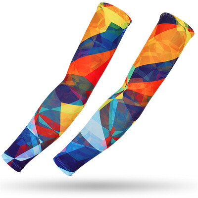 Μανίκια UV Solar Arm Paisley Game Warmers, Cycling Mans, Quick Dry, Sport Gaming Tattoo Sleeve, Ebow Pad, Cover