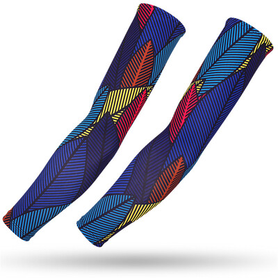 Μανίκια UV Solar Arm Paisley Game Warmers, Cycling Mans, Quick Dry, Sport Gaming Tattoo Sleeve, Ebow Pad, Cover