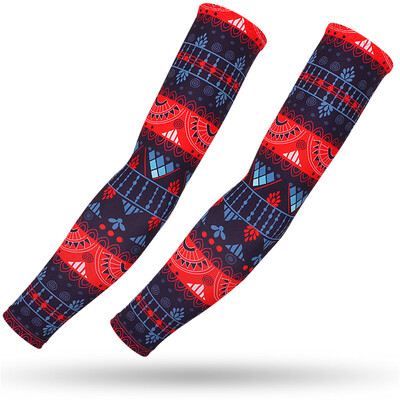 Μανίκια UV Solar Arm Paisley Game Warmers, Cycling Mans, Quick Dry, Sport Gaming Tattoo Sleeve, Ebow Pad, Cover