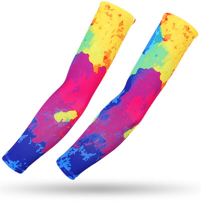 Μανίκια UV Solar Arm Paisley Game Warmers, Cycling Mans, Quick Dry, Sport Gaming Tattoo Sleeve, Ebow Pad, Cover
