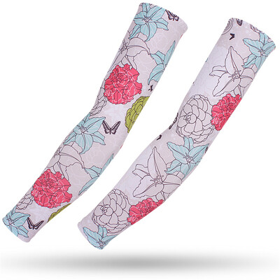 Μανίκια UV Solar Arm Paisley Game Warmers, Cycling Mans, Quick Dry, Sport Gaming Tattoo Sleeve, Ebow Pad, Cover