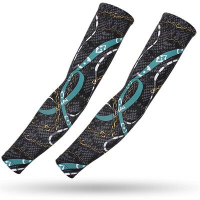 Μανίκια UV Solar Arm Paisley Game Warmers, Cycling Mans, Quick Dry, Sport Gaming Tattoo Sleeve, Ebow Pad, Cover