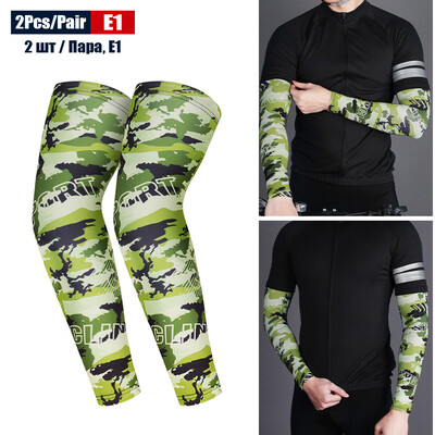 1 Ζεύγος Ice Silk Cooling Brain Sleeves Anti-UV Sunburn κάλυμμα βραχίονα για τρέξιμο ποδηλασία Οδήγηση Πεζοπορία ορειβατικά σπορ γκολφ