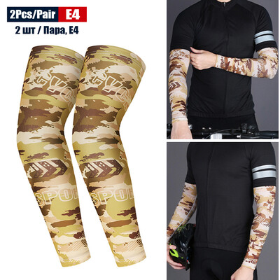 1 Ζεύγος Ice Silk Cooling Brain Sleeves Anti-UV Sunburn κάλυμμα βραχίονα για τρέξιμο ποδηλασία Οδήγηση Πεζοπορία ορειβατικά σπορ γκολφ