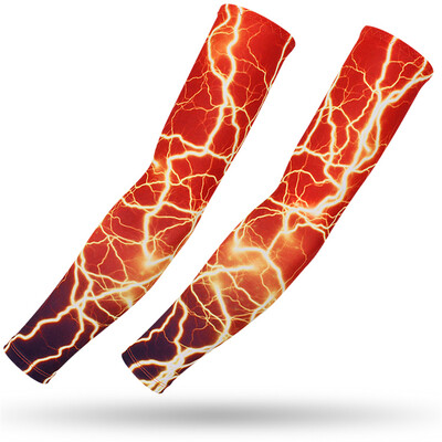 Καλοκαιρινό 3D τατουάζ Μανίκι Ice Silk Sleeves Αδιάβροχη αίσθηση Τρέξιμο Ποδηλασία Οδήγηση Ψάρεμα Ελαστικό κάλυμμα βραχίονα Προστασία βραχίονα